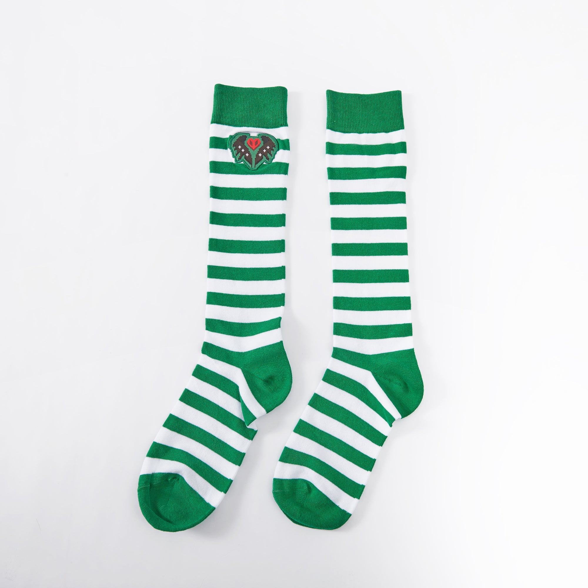 Striped Knee-High Socks