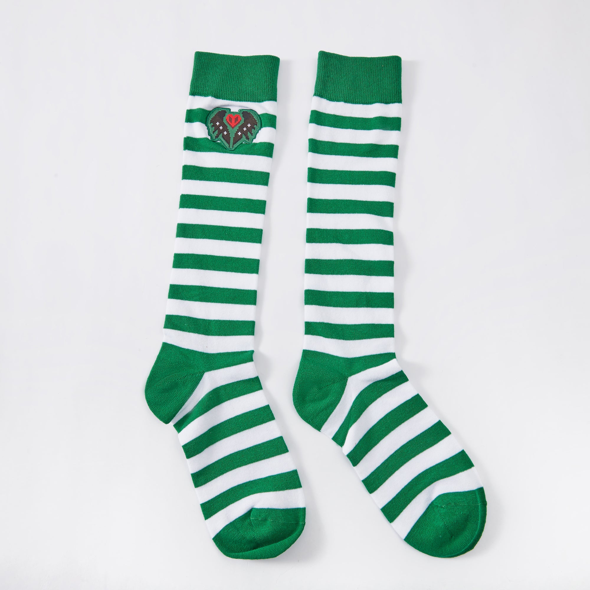 Striped Knee-High Socks