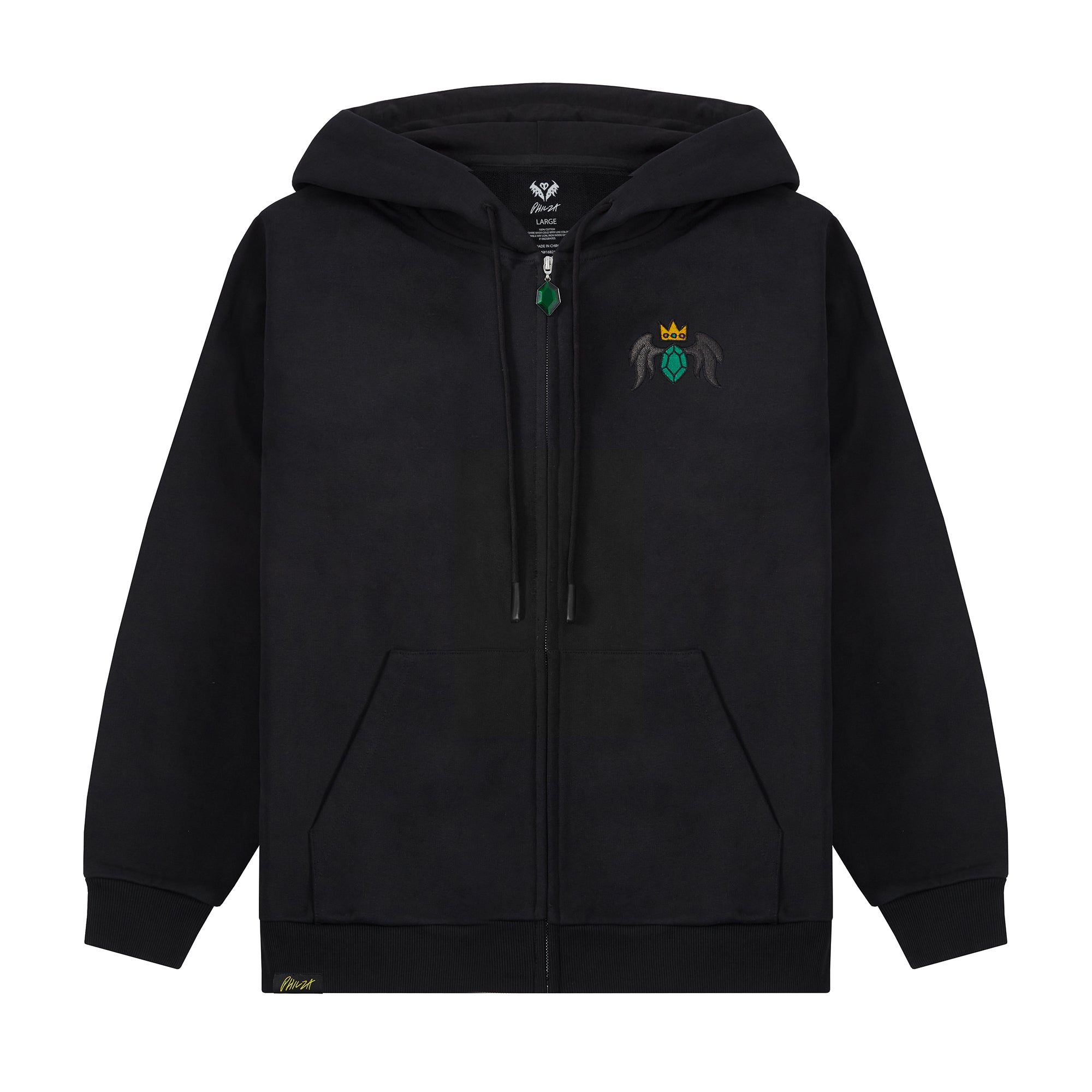 Technoblade Emerald Zip Hoodie