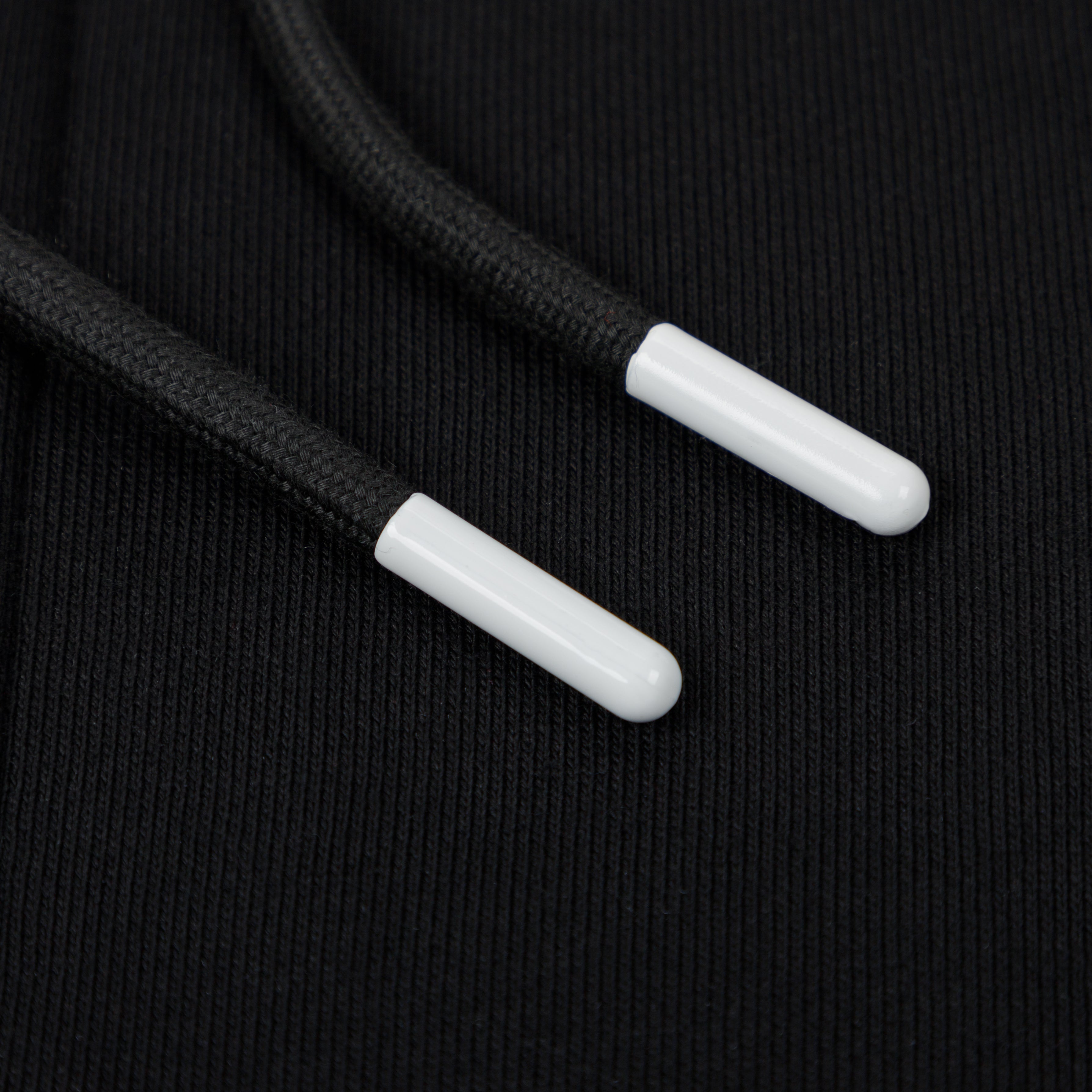 Black Hardcore Zip Up Hoodie