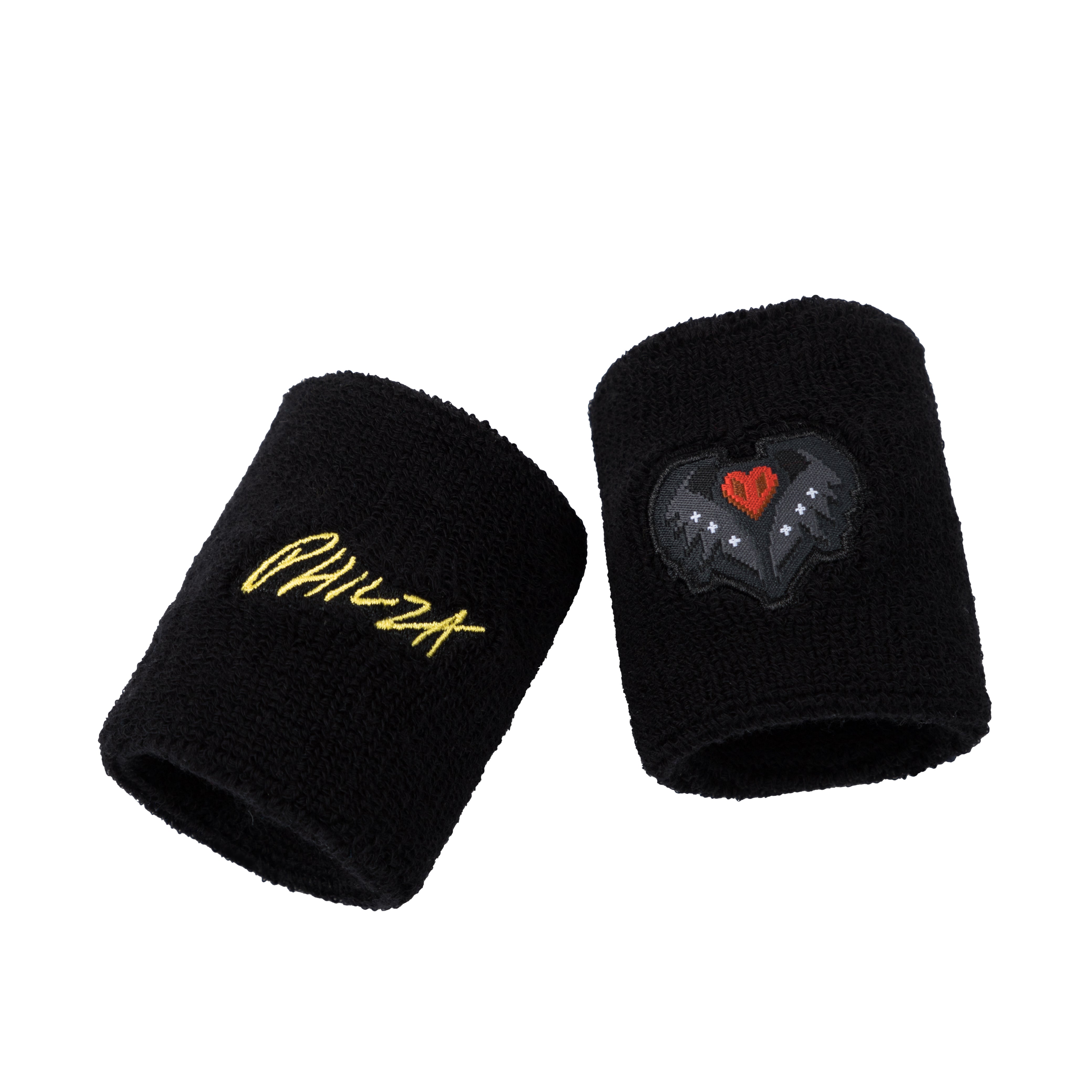Black Hardcore Wristbands (2 pack)