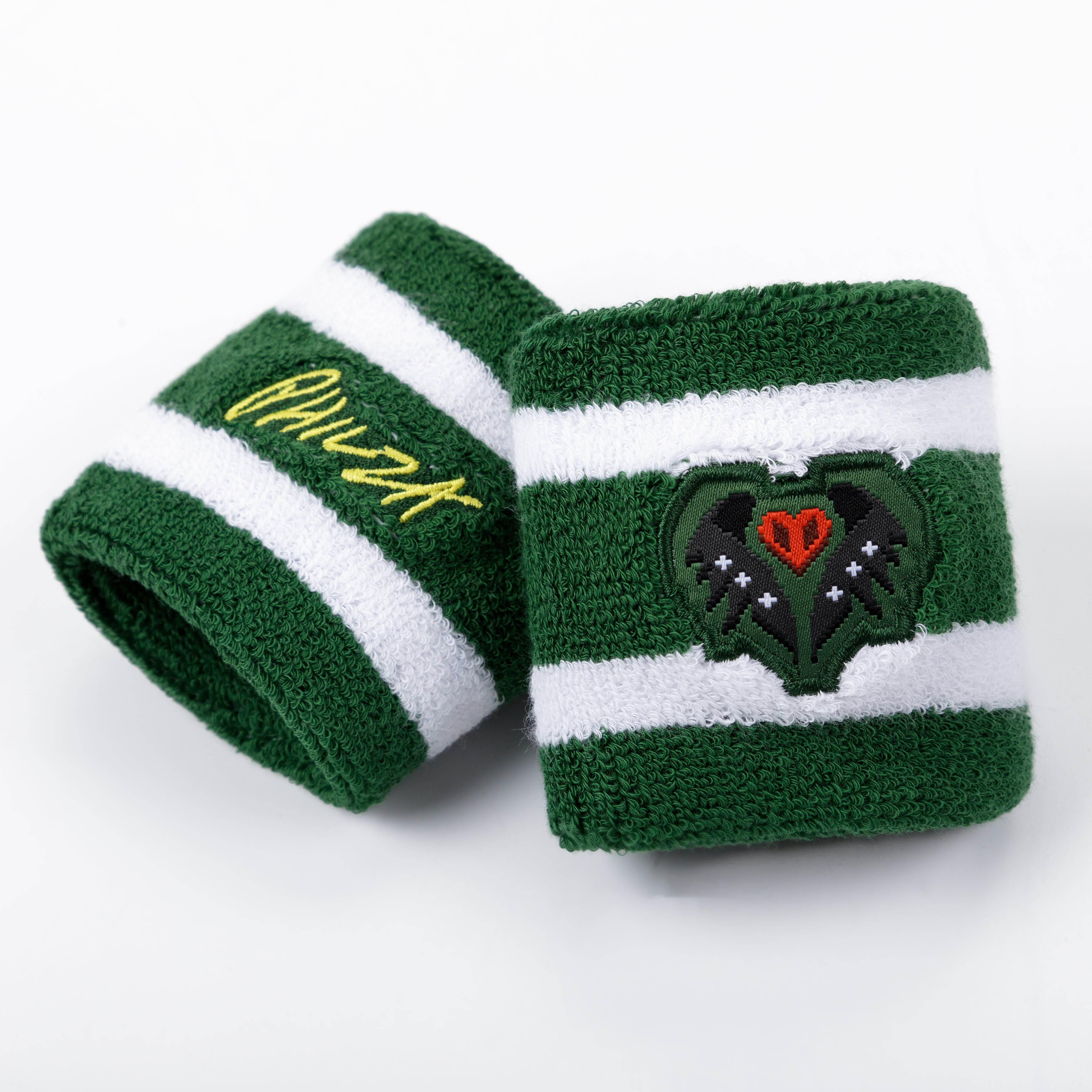 Striped Hardcore Wristbands (2 pack)