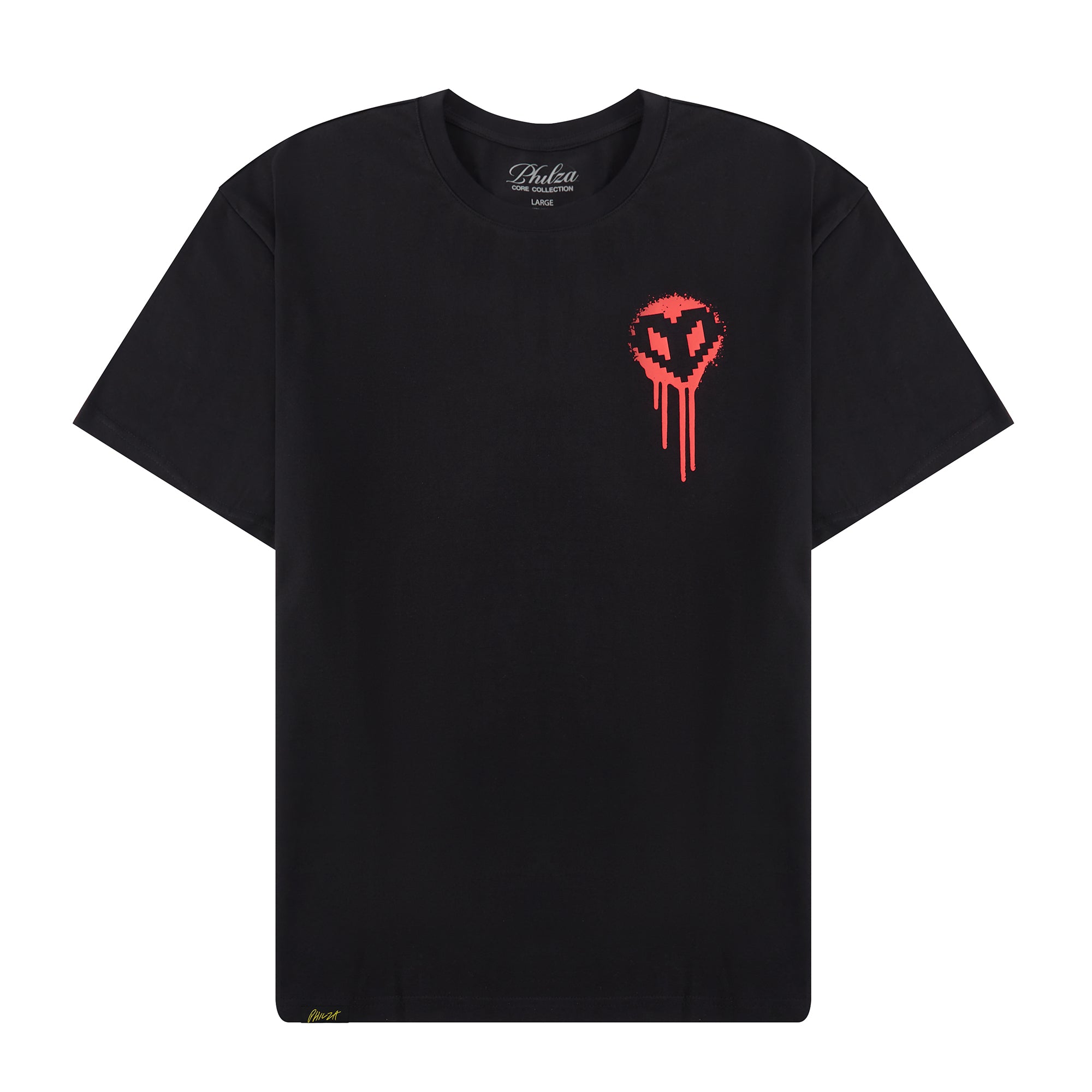 Spray Paint Hardcore Heart T-Shirt