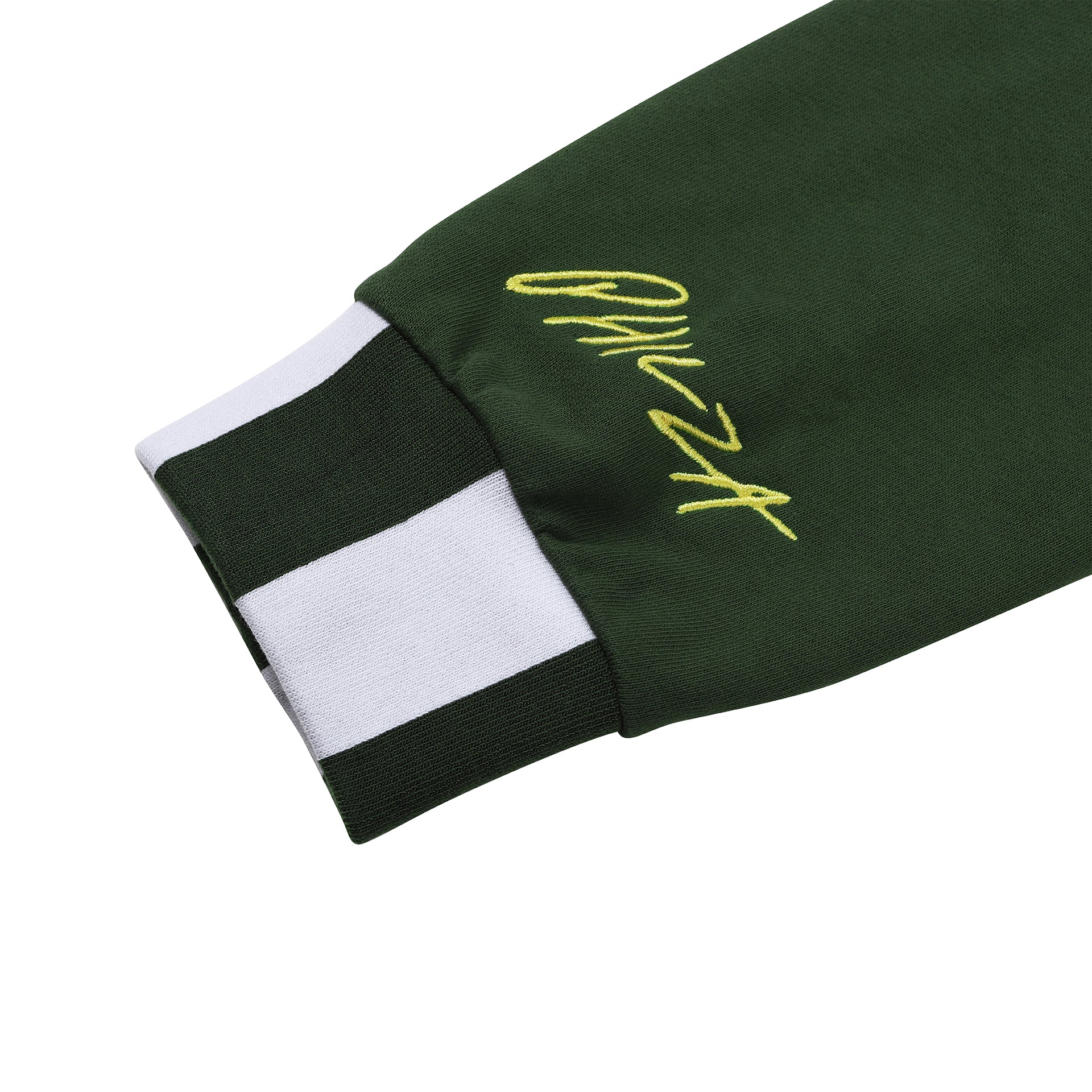 Green Hardcore Zip Up Hoodie