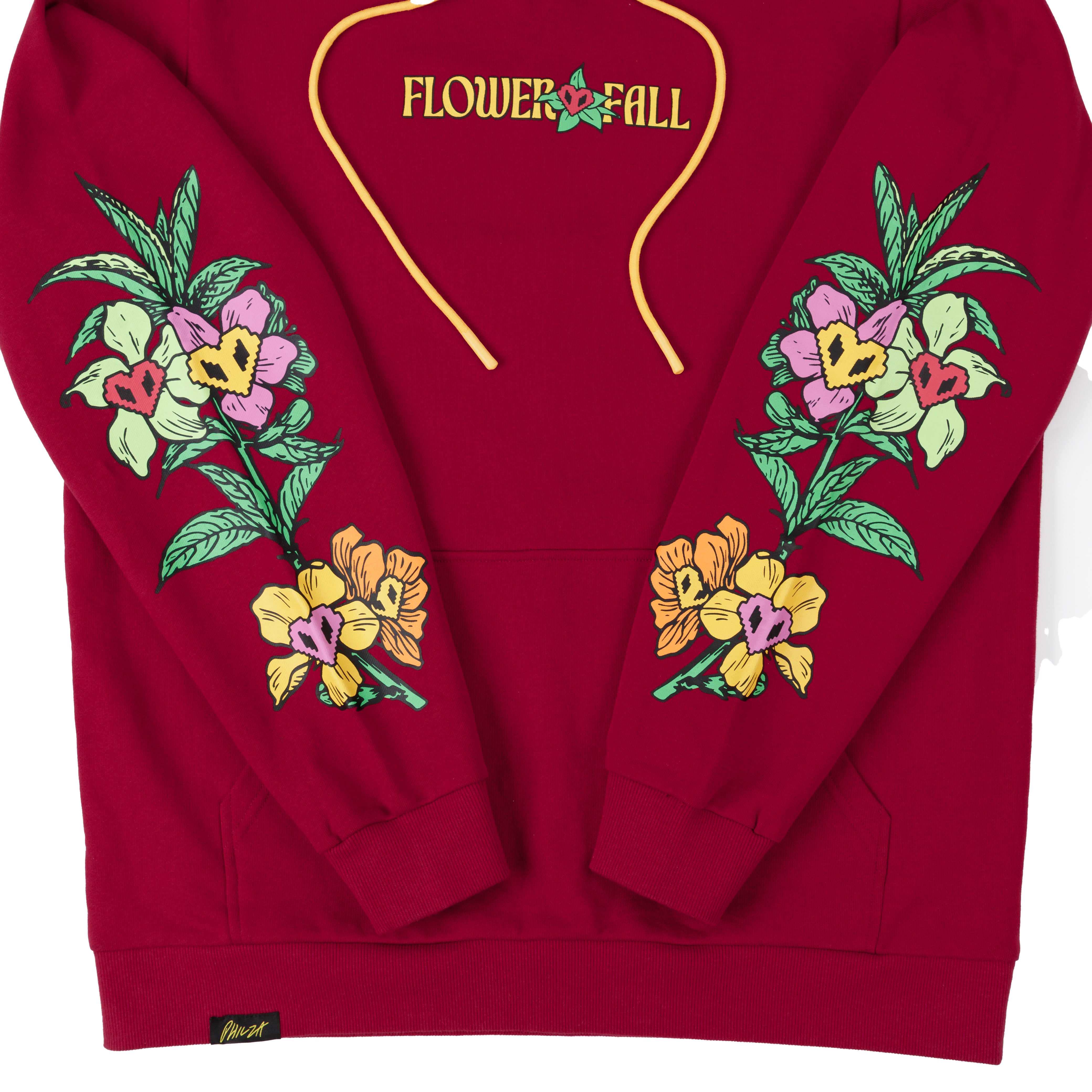 HARDCORE BUILD FLOWERFALL PULLOVER HOODIE